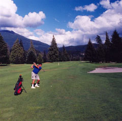Golfing in Squamish